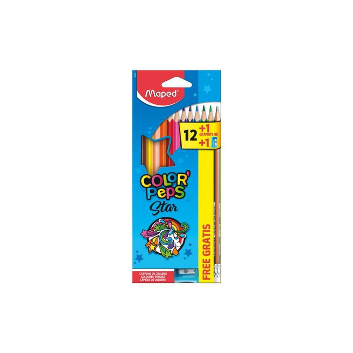 Lapices de Colores 12 Unidades - Maped